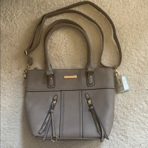 Ivy London Handbags - Ivy London Vegan Leather Crossbody and Tote Bag